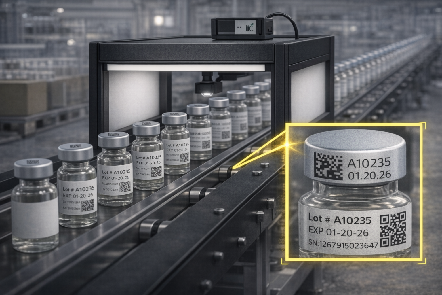 Fast Package Label Reader Vision AI Label Reader - COMI - We enable AI in a smart way.