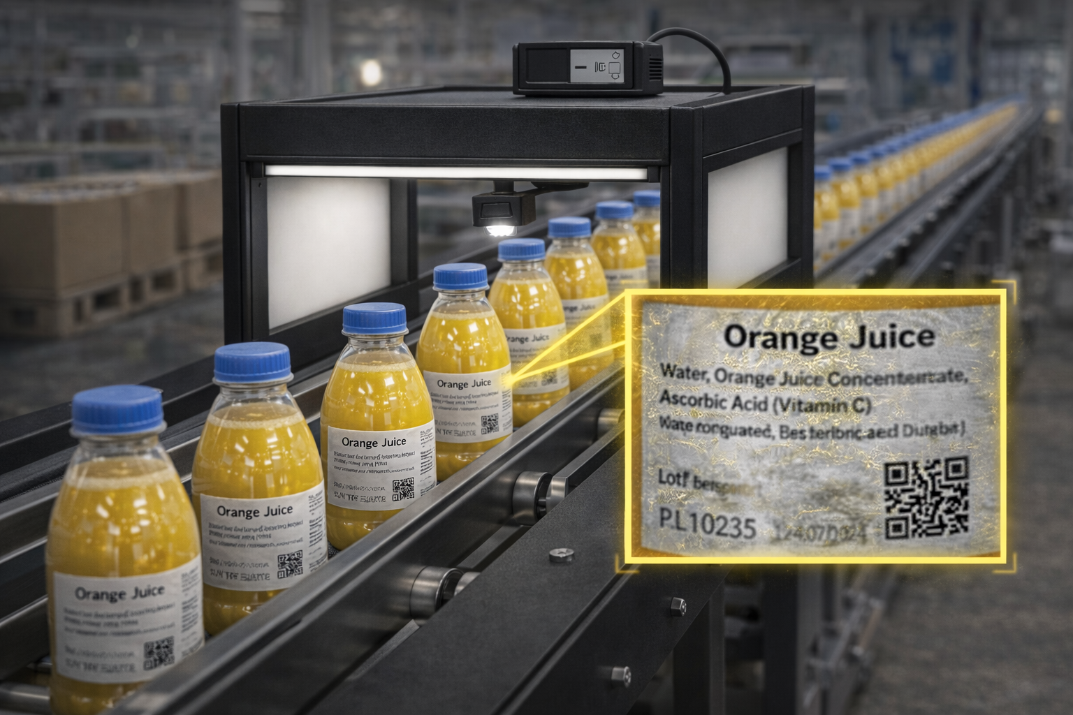 Fast Package Label Reader Vision AI Label Reader - COMI - We enable AI in a smart way.